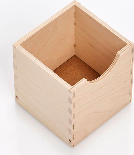 Zeller Wooden Desktop Drawer 5 Compartments 13x12x60cm Beige