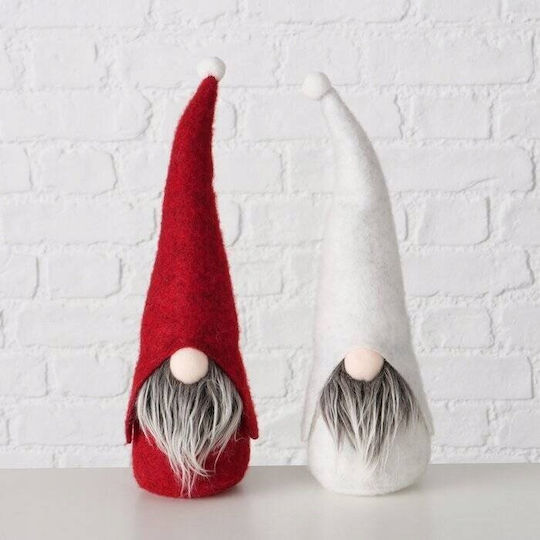 Boltze Weihnachtsfigur Stoff Zwerg Grün Länge 9cm