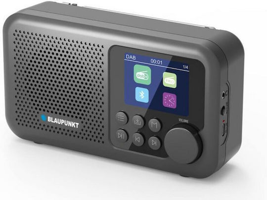 Blaupunkt DR8BK Portable Battery Radio DAB+ with Bluetooth and USB Black