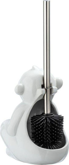 Wenko Ceramic White Bathroom Toilet Brush
