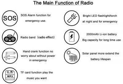 Pyramid International Radio de buzunar solar cu USB bej