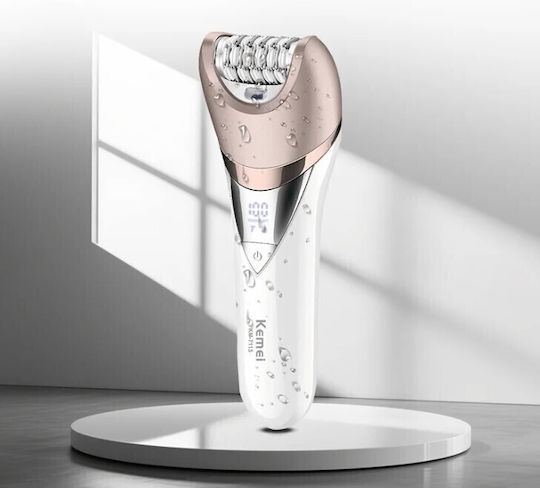 Kemei Km-7115 Epilator 6 In 1 Rechargeable Waterproof Ipx6