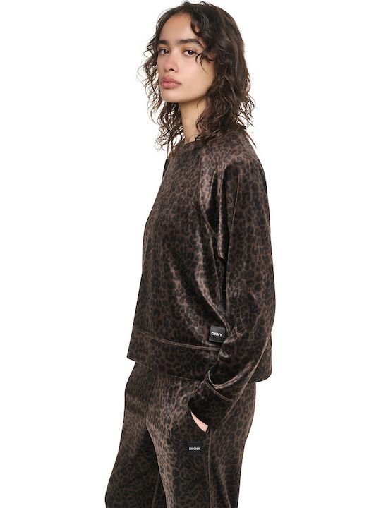 Damen Sweatshirt Braun