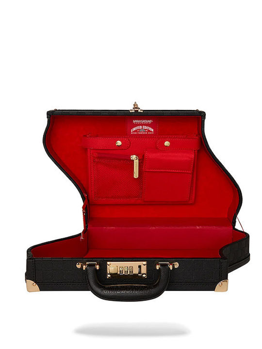 Herren Handtasche Schwarz