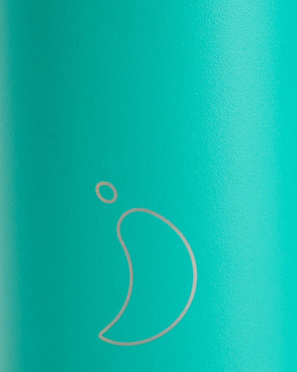Chilly's Термос Бутилка Неръждаема стомана Без BPA 500ml EMERALD