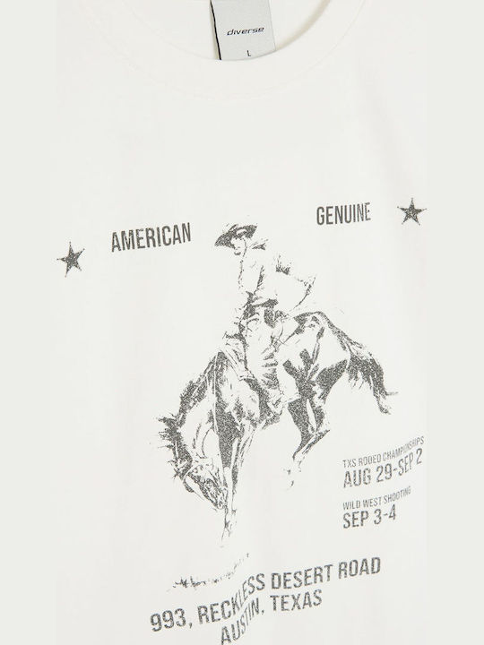 Amr Rod T-shirt Λευκό