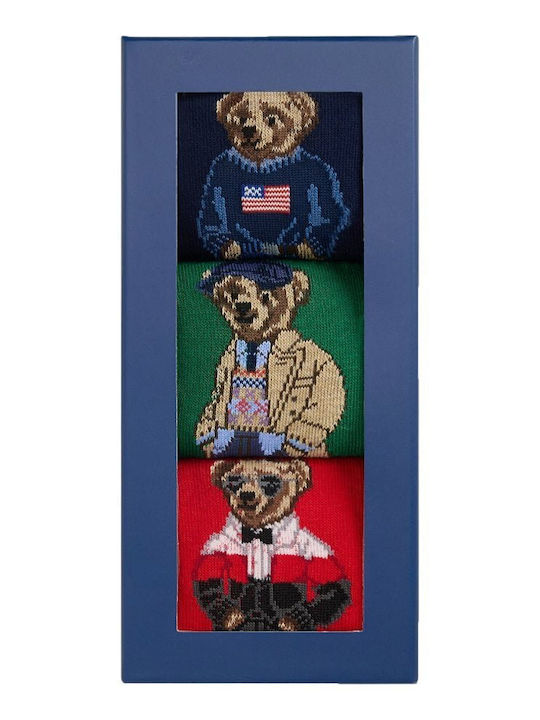 Ralph Lauren Мъжки Чорапи Трицветни 3Pack Ralph Lauren Мъжки Чорапи Трицветни 3Pack