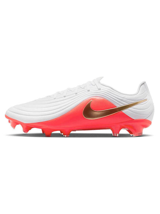 Nike Tiempo Football Shoes with Cleats White
