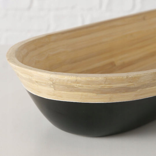Boltze Servierplatte Hölzernes 40x15x6,5cm