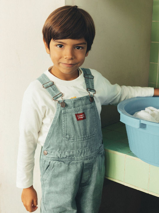 Kids Multicolour Dungarees