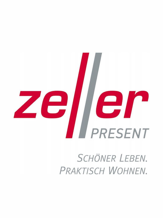 Zeller Stoff Wäschekorb 59l 35x30x55cm Grau