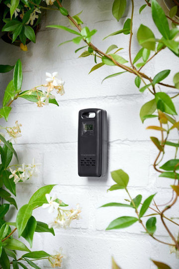 Thomson WS102TBK Kabellose Wetterstation Digital Tischplatte Schwarz