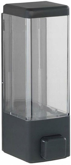 Wenko Wenko Wandmontierter Kunststoffspender Schwarz 320ml