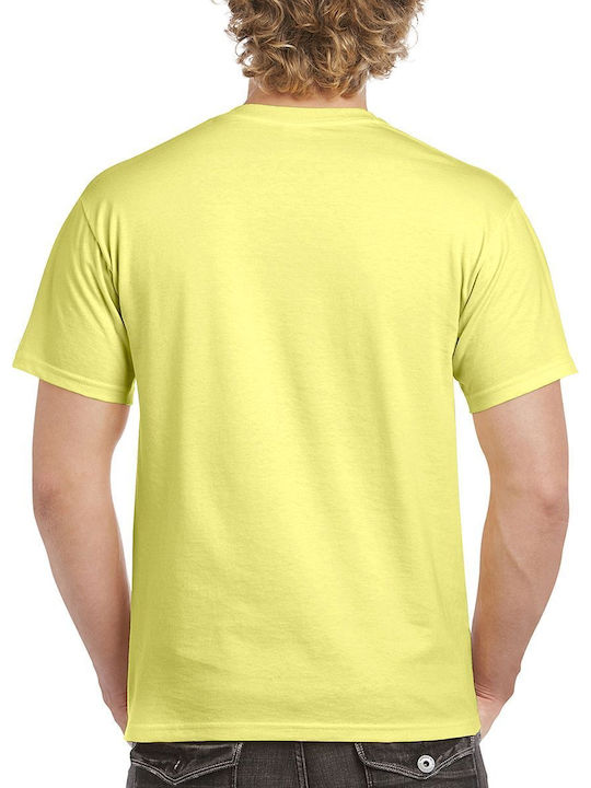 Gildan Ultra мъжка тениска Cornsilk