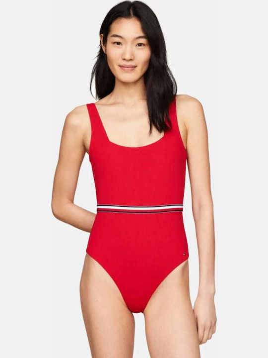 Tommy Hilfiger Kids One-Piece Red Swimwear Tommy Hilfiger Kids One-Piece Red Swimwear