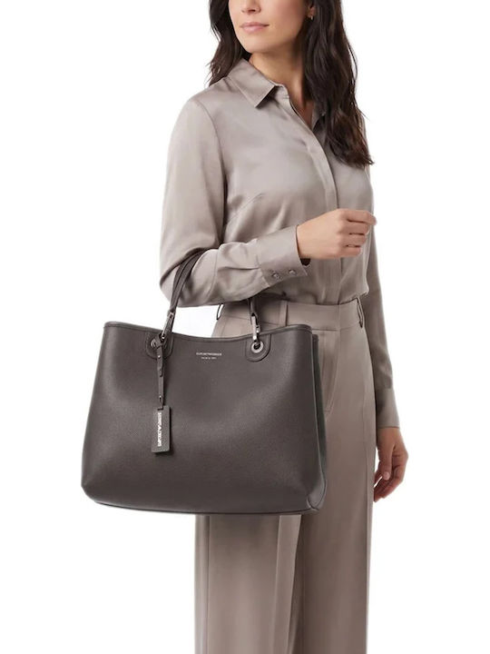 Damenhandtasche / Schultertasche Dark Smoke / Foliage