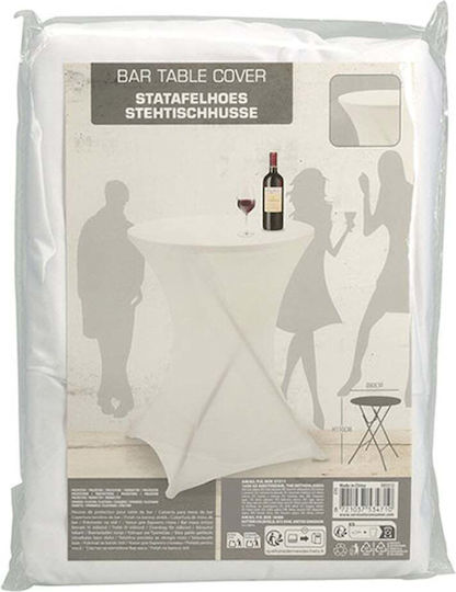 Gardalux Husă De Masă Protectoare 110x80cm În Culoare Albă