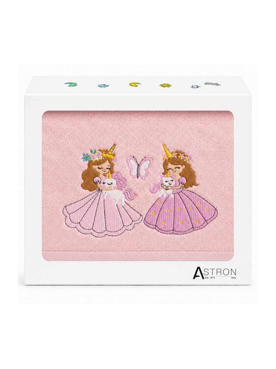 Astron Italy Σετ Βρεφικές Πετσέτες 2τμχ Princess
