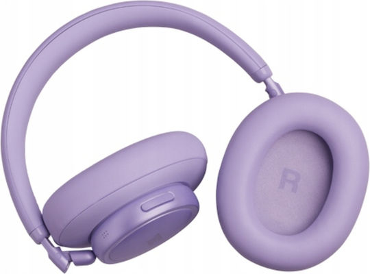 JBL Live 780NC Căști On Ear Wireless Bluetooth cu 50 Ore de Autonomie Violet