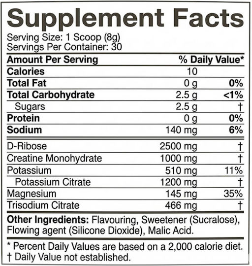 Supplement Needs Electrolyte+ 510mg Orangeade 210gr