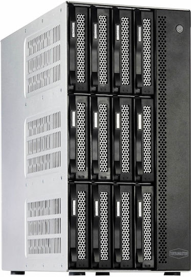 TerraMaster T12-500 Pro NAS кула с 12 места за HDD/SSD и 2 Ethernet порта