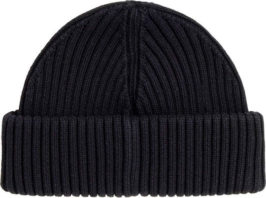 Beanie Ανδρικός Σκούφος Πλεκτός σε Μαύρο χρώμα