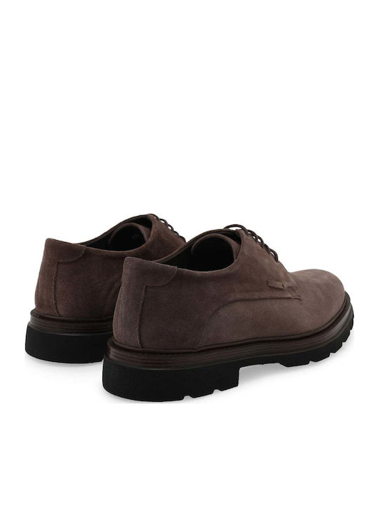Suede Herren Freizeitschuhe Braun