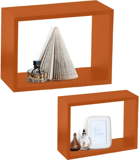 Wandregal Orange