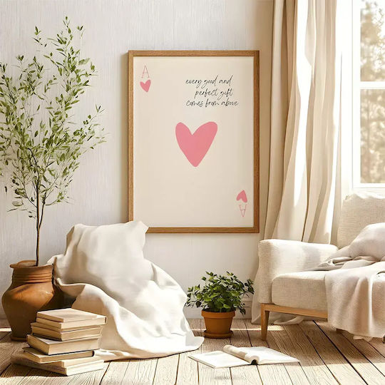 Quote Poster Every Good Perfect Gift Pq258 30cm X 40cm Λευκή Ξύλινη Κορνίζα-71865pd159956f55310