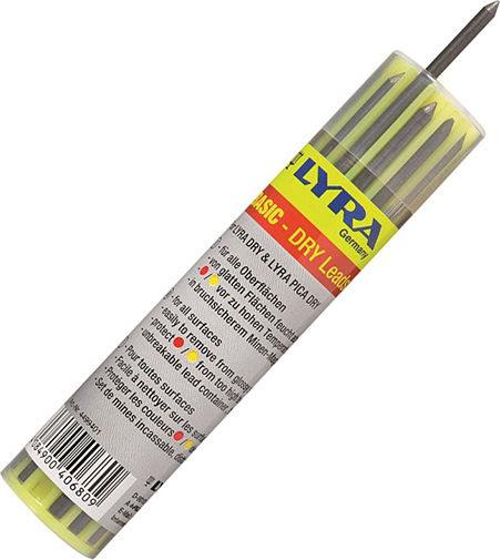 Lyra 12 Опаковки x 12 Мини Молив Graphite Дебелина 2.8мм Тип 2B
