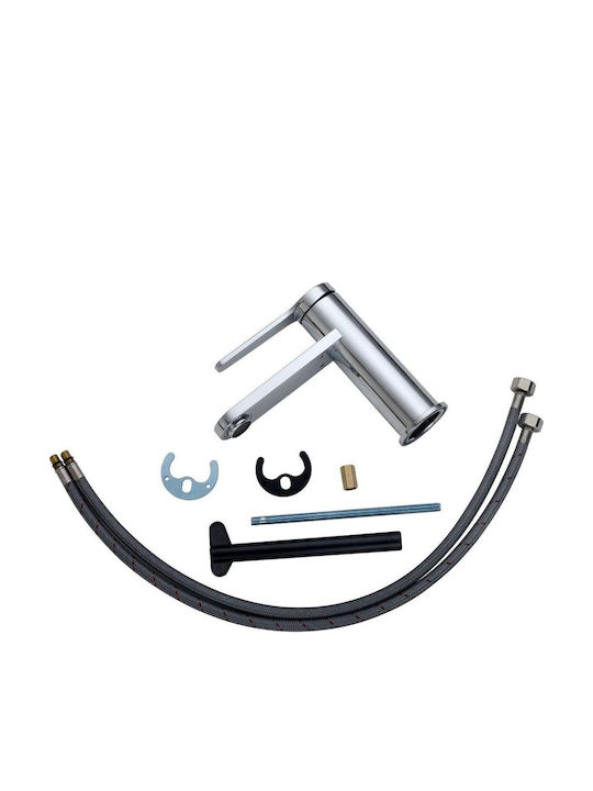 Sensea Essential Mischung Waschbeckenarmatur Silber
