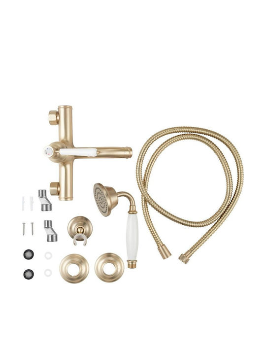 Sensea Charm baterie amestecare pentru cadă set complet bronz