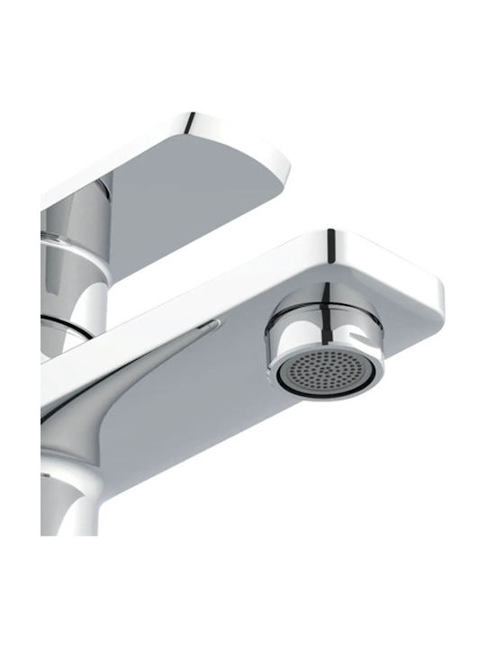 Form&Style Male Baterie Amestecare Pentru Chiuvetă Argintie