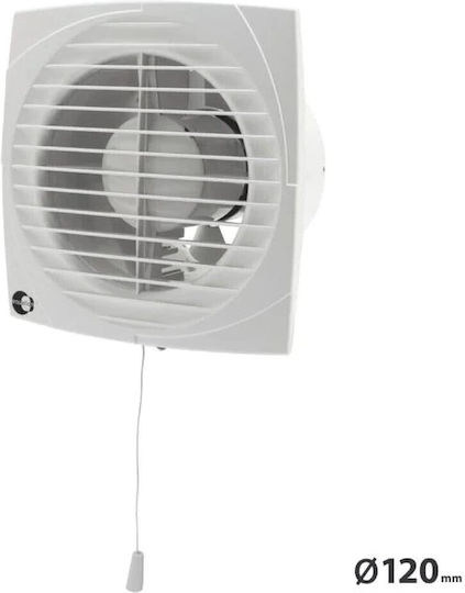 Equation Wall Bathroom Ventilator White