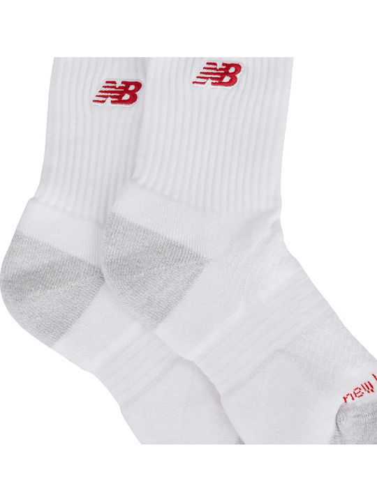 New Balance Спортни чорапи Бели 3 чифта