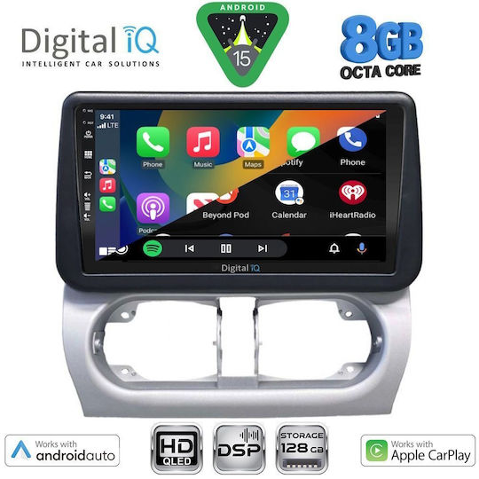 Digital IQ Автомобилна Аудио Система за Opel Corsa / Tigra (Bluetooth/USB/Wi-Fi/GPS/Apple CarPlay/Android Auto) с Touch Screen 9"