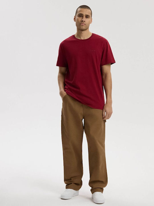 Basete S2 261 T-shirt Μπορντό