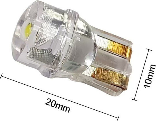 Raistar Raistar Autolampen T10 LED Blaue 12V 1.5W Menge 2