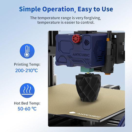 Anycubic PLA 3D Printer Filament 1.75mm Ideal Usage 1kg