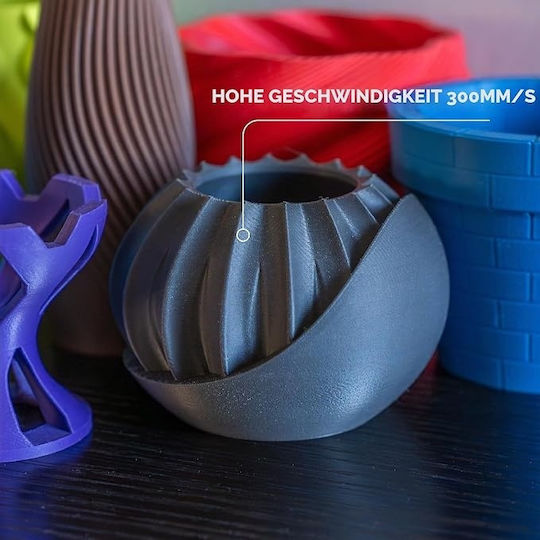 Filament PLA Pentru Imprimantă 3D 1.75mm Gri 1kg