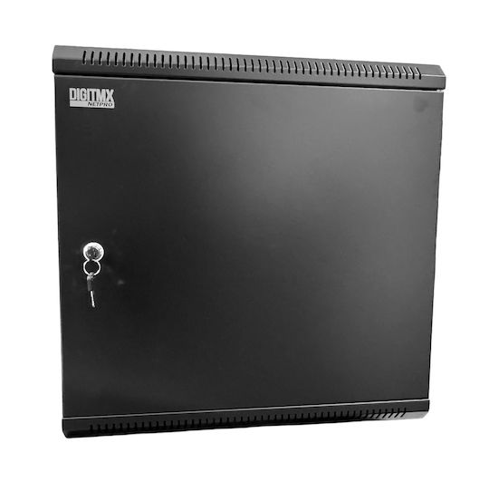 Netpro Επιτοίχια Καμπίνα Rack 54x20x54cm Γκρι SW-54254