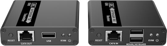 Lenkeng Kvm HDMI-Extender Über Ethernet 1080p 70m Loop Lkv223kvm