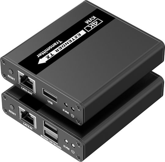Lenkeng Kvm HDMI-Extender Über Ethernet 1080p 70m Loop Lkv223kvm