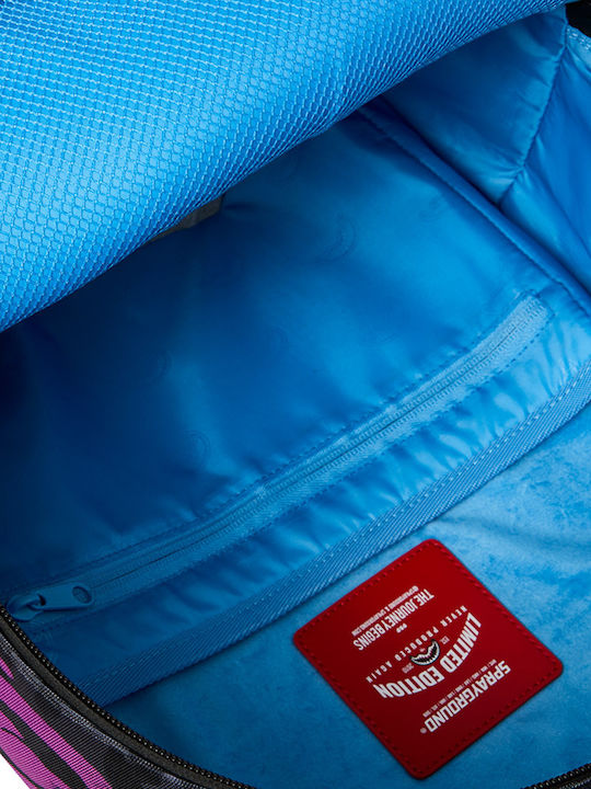 Sprayground Smurfs Tag It Up Ученическа Раница за Гимназия Smurfs Tag It Up