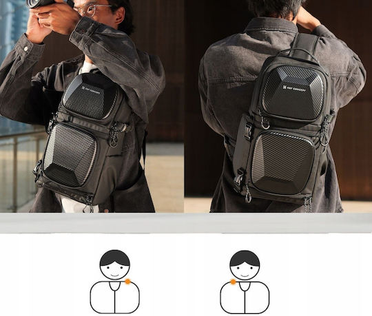 K&F Concept Wandrd Kamerataschen & -hüllen Rucksack Schwarz