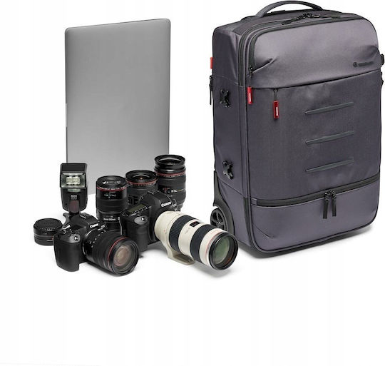 Manfrotto Τσάντα Πλάτης Φωτογραφικής Μηχανής Γκρι