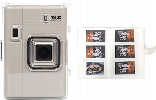 Loveinstant White Camera Shoulder Bag