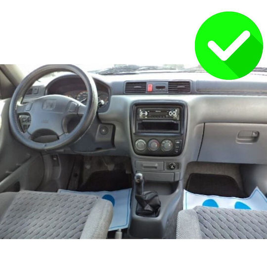 Carmedia Auto-Audiosystem für Honda CR-V 1996-2006 mit A/C (Bluetooth/USB/Eingebautes Wi-Fi / 3G / GPS / Apple CarPlay / Android Auto) mit 9-Zoll Touchscreen