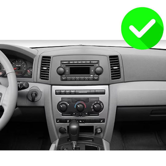 Carmedia Auto-Audiosystem für Jeep Grand Cherokee 2005-2007 mit Touchscreen 10 Zoll Bluetooth USB WiFi GPS Apple CarPlay Android Auto