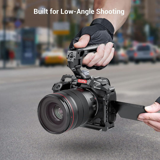 SmallRig 3765 Mâner Superior 3/8-16 Montură Arri 5 Monturi Cold Shoe Aluminiu Filete 1/4 3/8 Inch Pentru Cameră Dslr Mirrorless Rigs Microfon 124g